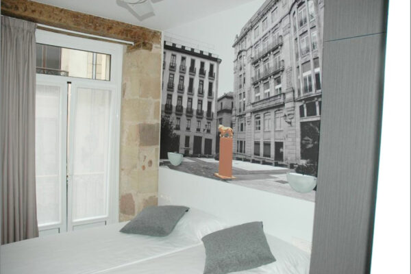 La Sala Plaza. Habitación doble con vistas